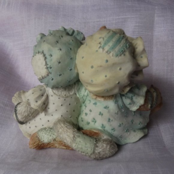 Calico kittens ornament figurine adorable! - Picture 2 of 3